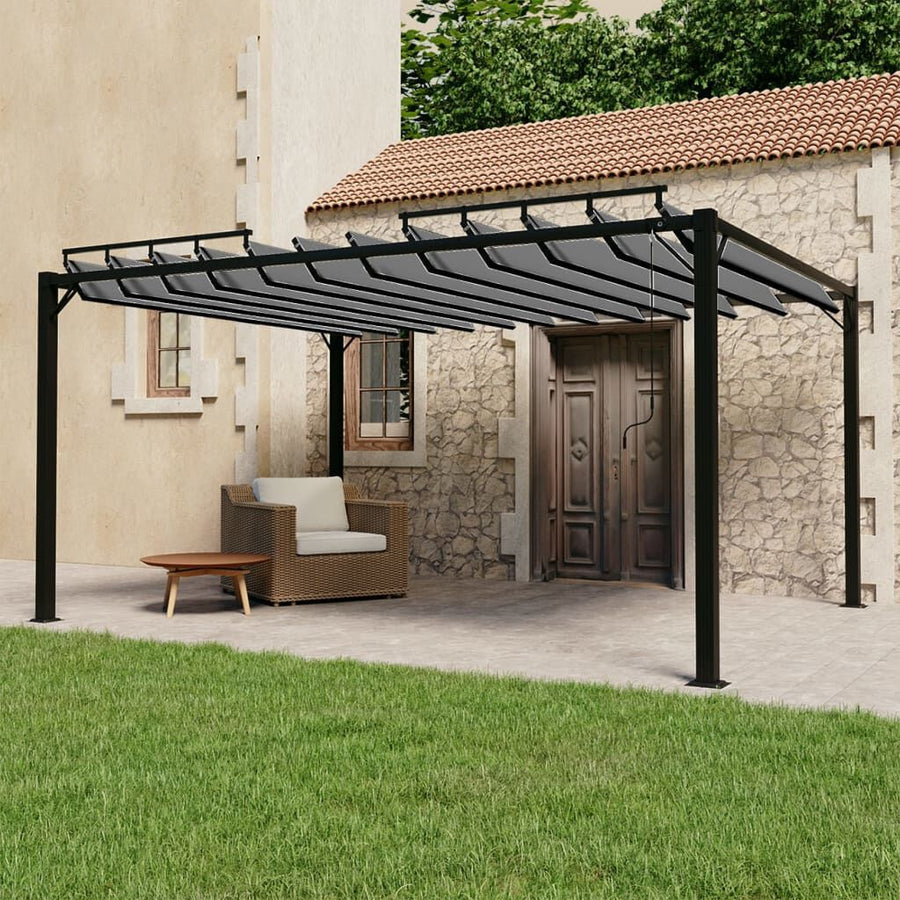 Pergola Aluminium 3x4 m — Toit à Persiennes Orientables