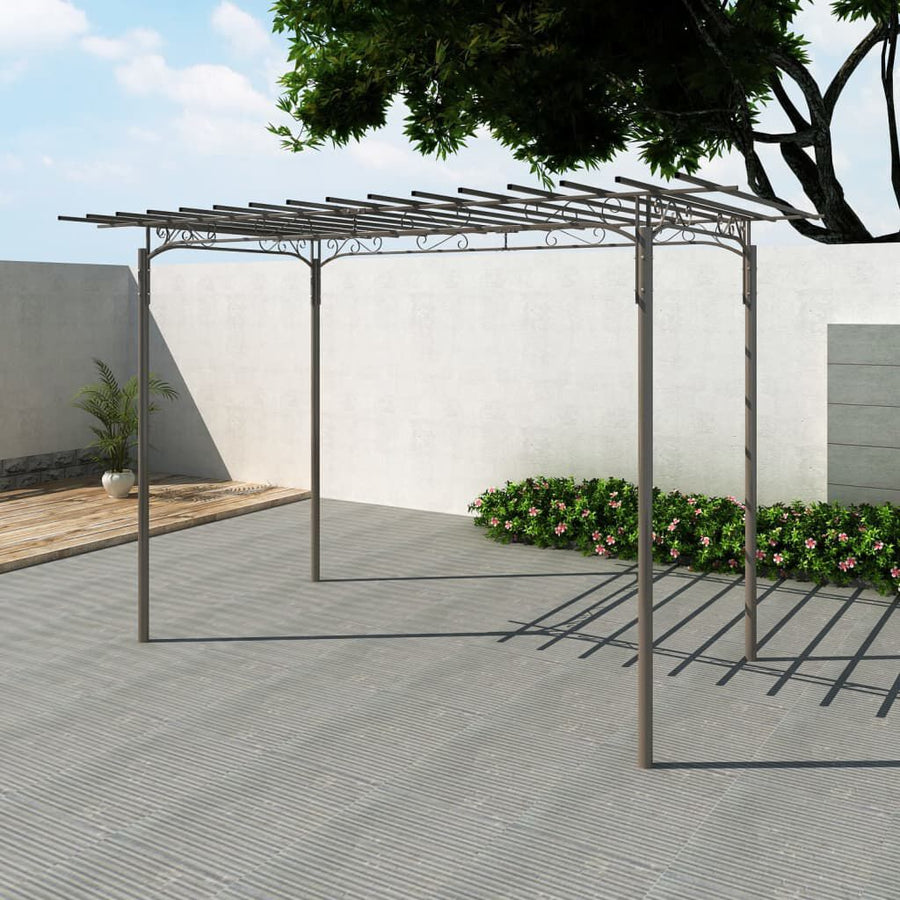 Arche de Jardin Acier — Arabesques pour Rosiers